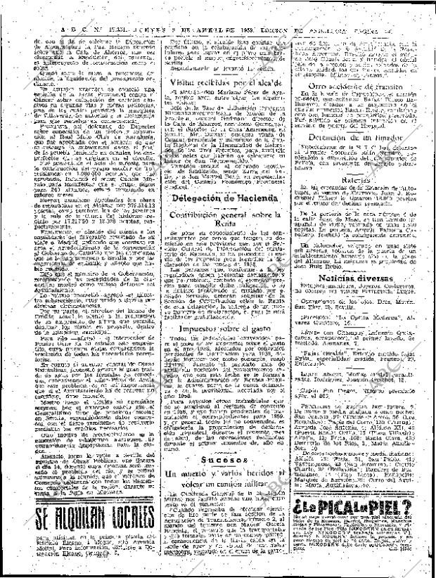 ABC SEVILLA 09-04-1959 página 34