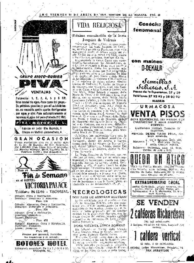 ABC MADRID 10-04-1959 página 40