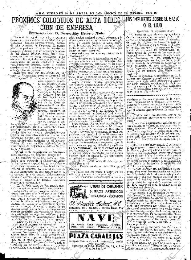 ABC MADRID 10-04-1959 página 43