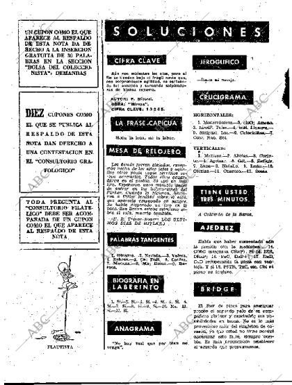 BLANCO Y NEGRO MADRID 11-04-1959