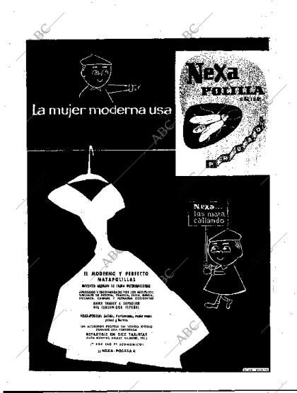 BLANCO Y NEGRO MADRID 11-04-1959