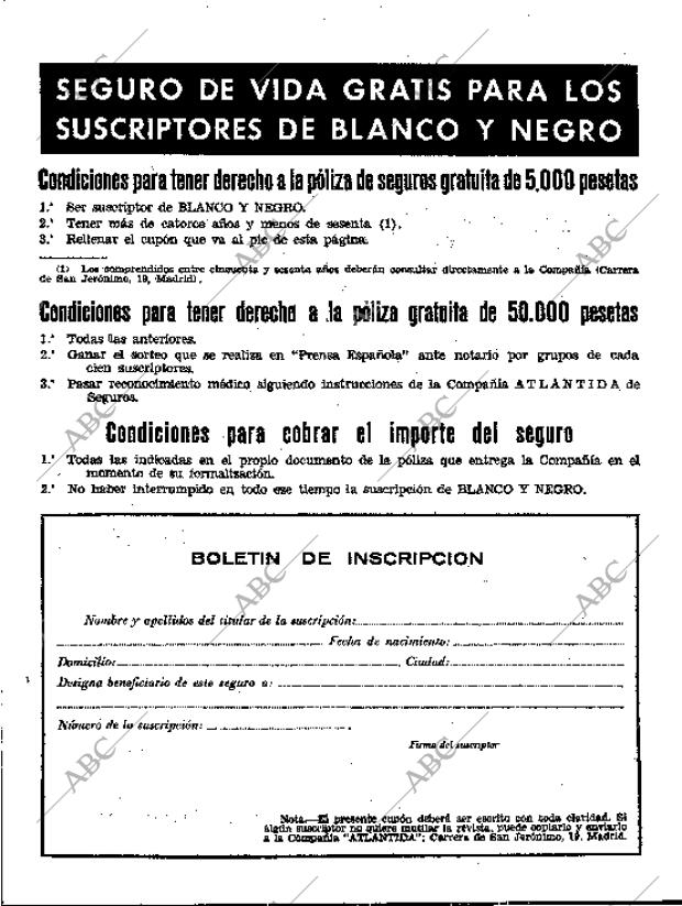 BLANCO Y NEGRO MADRID 11-04-1959 página 76