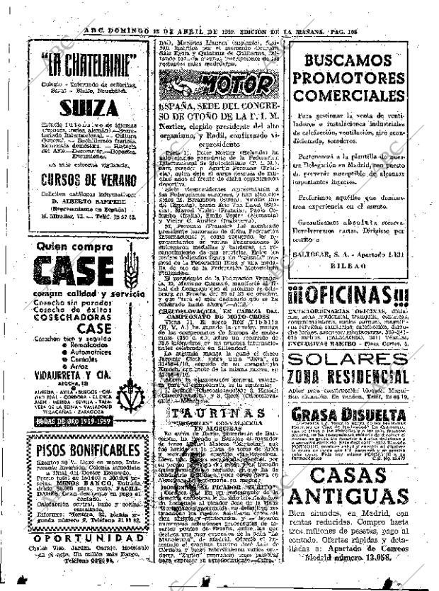 ABC MADRID 12-04-1959 página 108