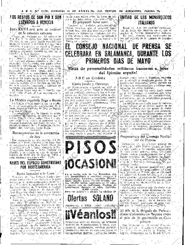 ABC SEVILLA 12-04-1959 página 71