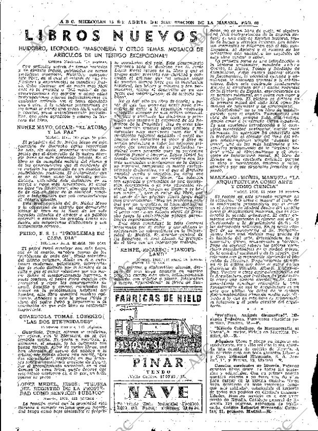 ABC MADRID 15-04-1959 página 60