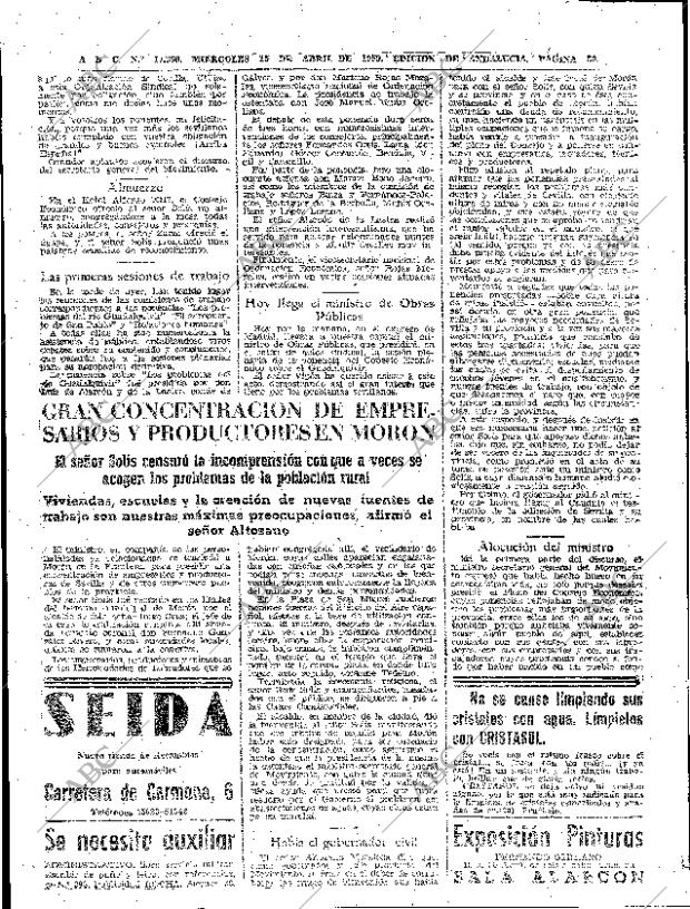 ABC SEVILLA 15-04-1959 página 36