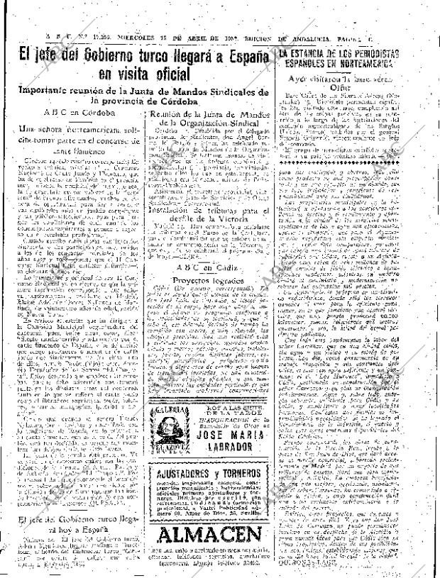 ABC SEVILLA 15-04-1959 página 43