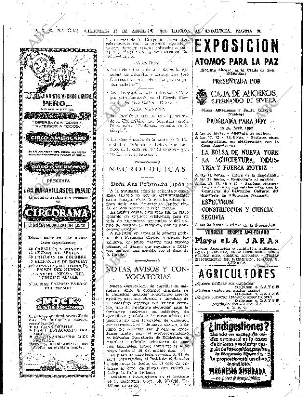 ABC SEVILLA 15-04-1959 página 50
