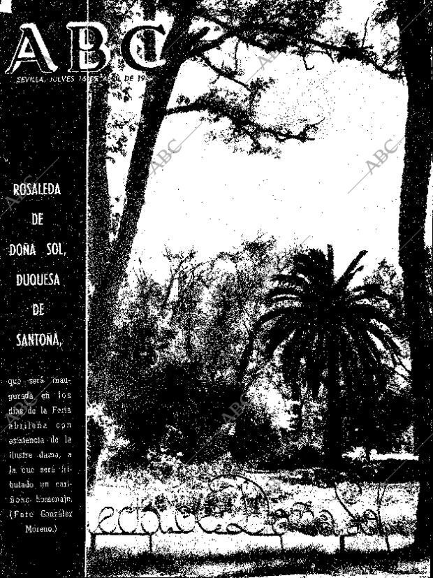 ABC SEVILLA 16-04-1959 página 1