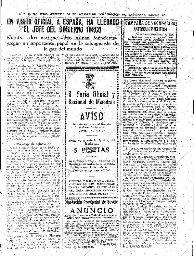 ABC SEVILLA 16-04-1959 página 23