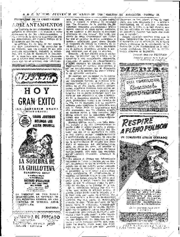 ABC SEVILLA 16-04-1959 página 28