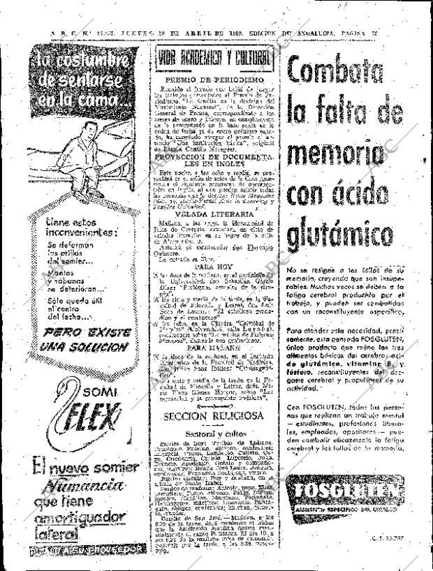 ABC SEVILLA 16-04-1959 página 32