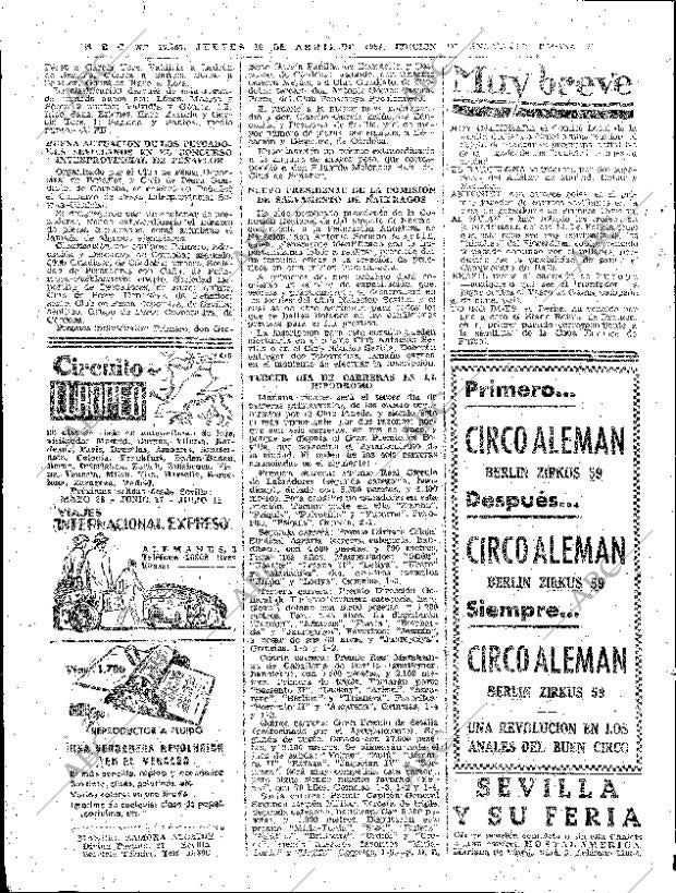 ABC SEVILLA 16-04-1959 página 36