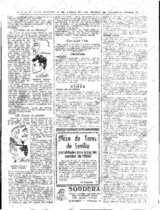 ABC SEVILLA 16-04-1959 página 38