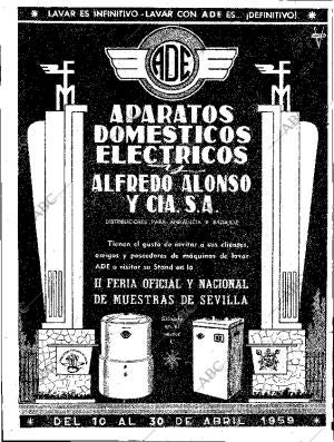 ABC SEVILLA 16-04-1959 página 48