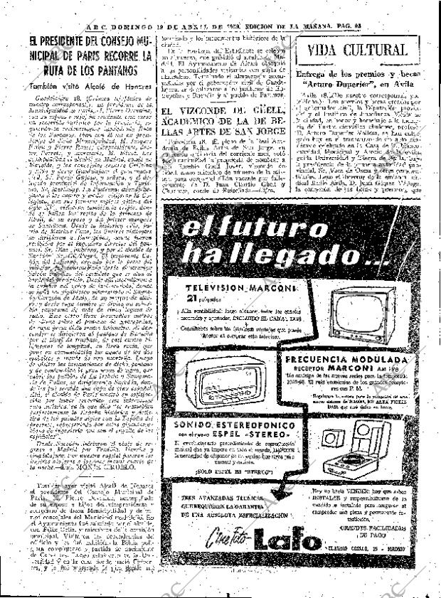 ABC MADRID 19-04-1959 página 93