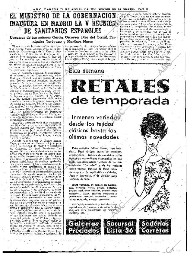 ABC MADRID 21-04-1959 página 51