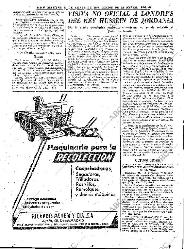 ABC MADRID 21-04-1959 página 57