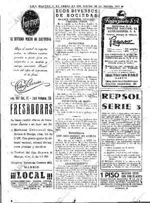 ABC MADRID 21-04-1959 página 60