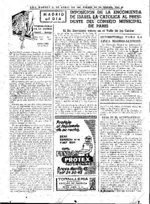 ABC MADRID 21-04-1959 página 61