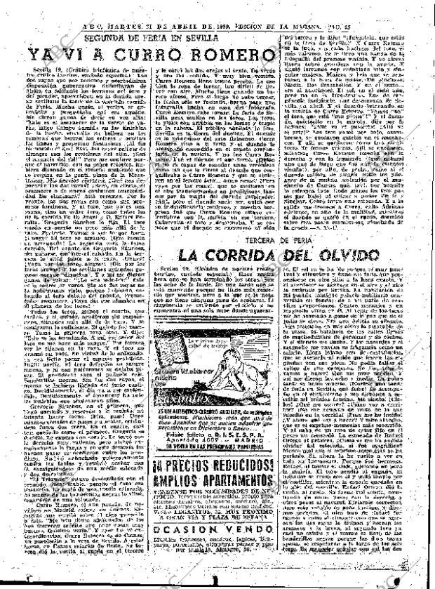ABC MADRID 21-04-1959 página 65