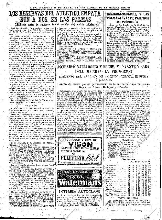 ABC MADRID 21-04-1959 página 71