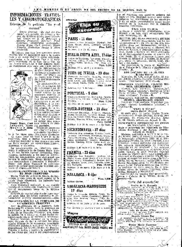 ABC MADRID 21-04-1959 página 75