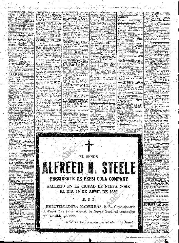 ABC MADRID 21-04-1959 página 85