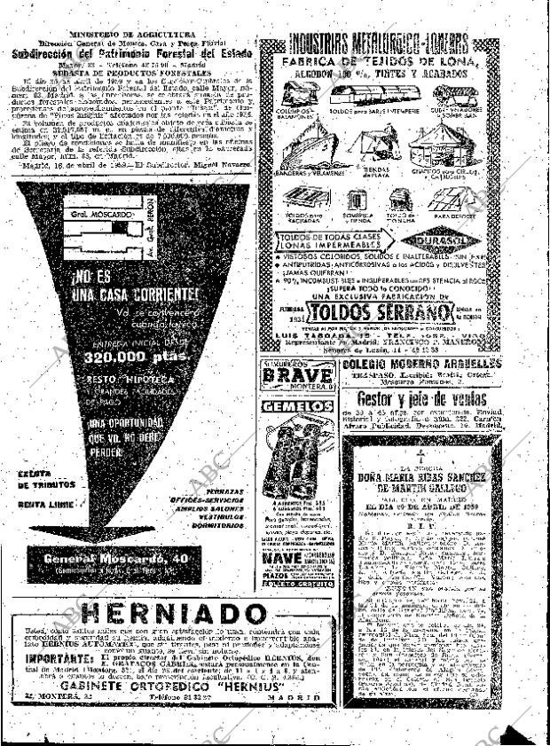 ABC MADRID 21-04-1959 página 91