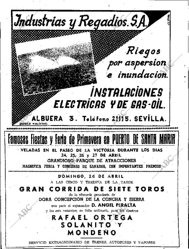 ABC SEVILLA 24-04-1959 página 20