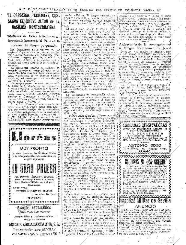 ABC SEVILLA 24-04-1959 página 32