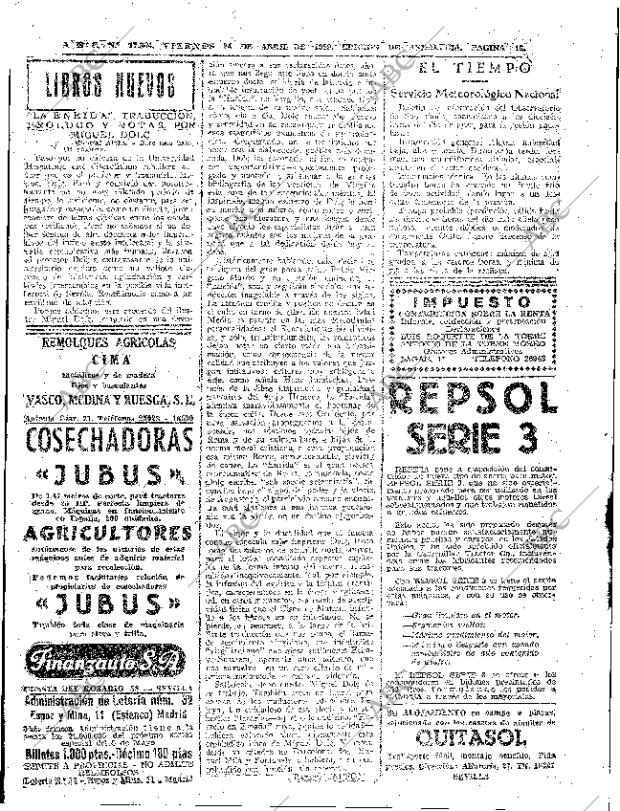 ABC SEVILLA 24-04-1959 página 46