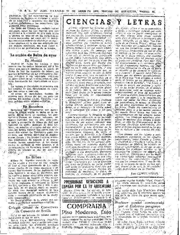 ABC SEVILLA 25-04-1959 página 39