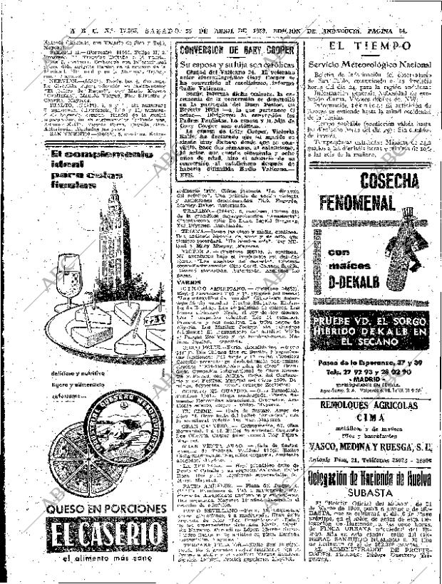 ABC SEVILLA 25-04-1959 página 52