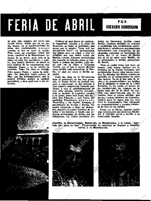 BLANCO Y NEGRO MADRID 25-04-1959 página 65