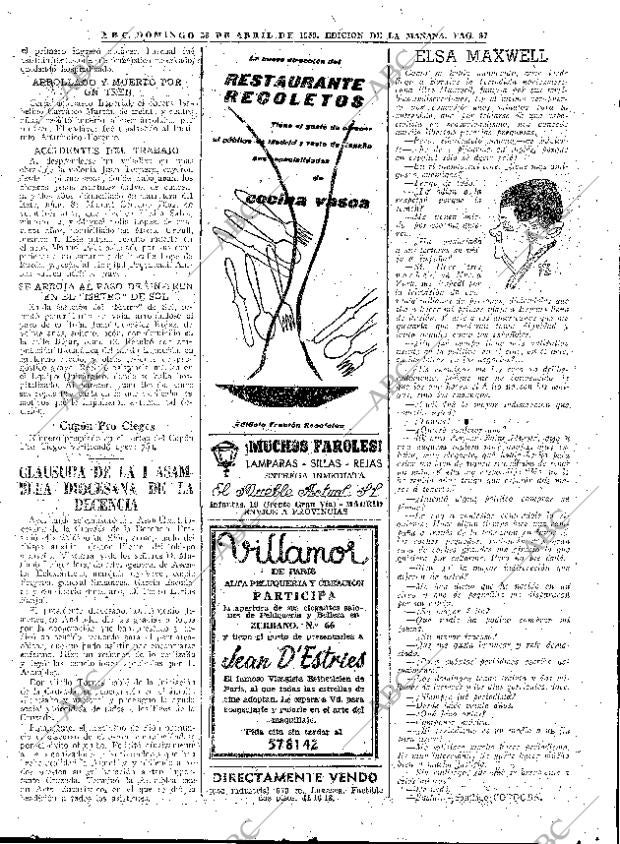 ABC MADRID 26-04-1959 página 97