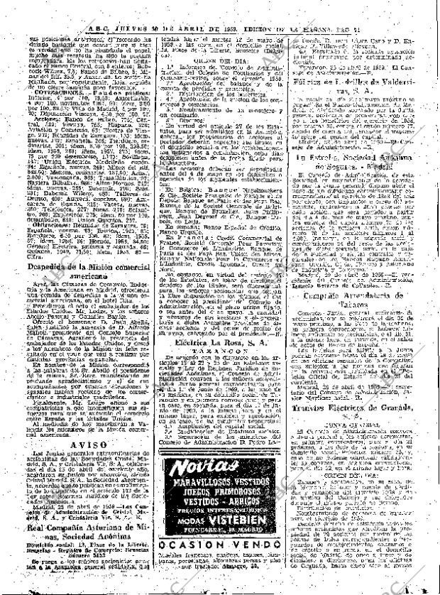 ABC MADRID 30-04-1959 página 71