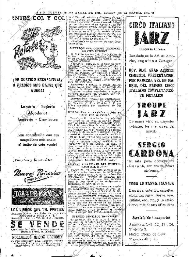 ABC MADRID 30-04-1959 página 76