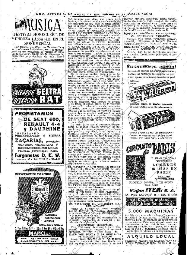 ABC MADRID 30-04-1959 página 78