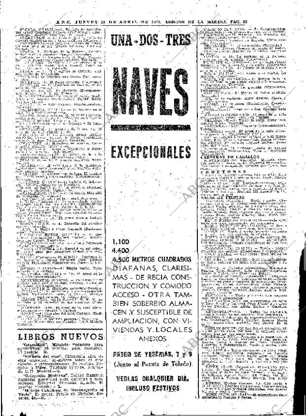 ABC MADRID 30-04-1959 página 82