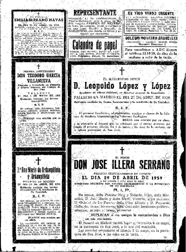 ABC MADRID 30-04-1959 página 90