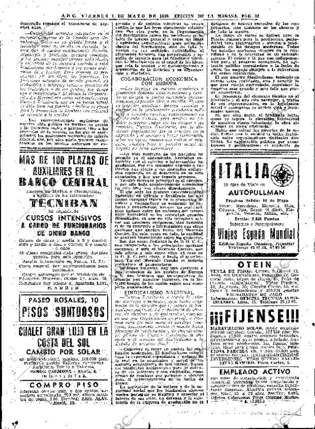 ABC MADRID 01-05-1959 página 32