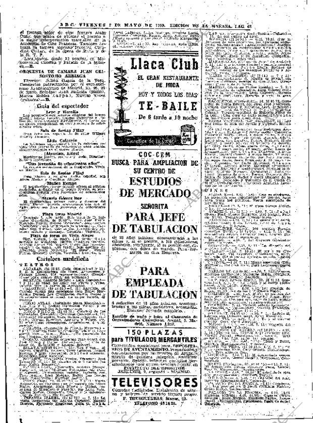 ABC MADRID 01-05-1959 página 62