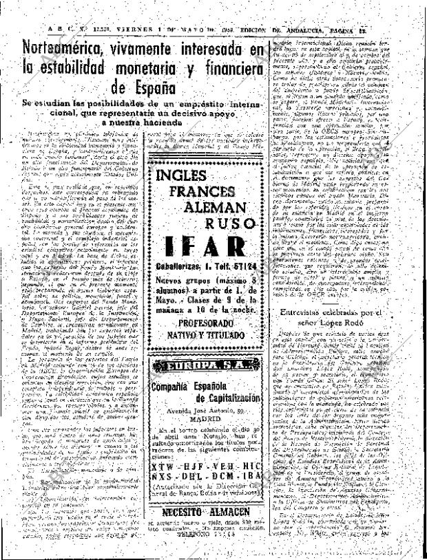 ABC SEVILLA 01-05-1959 página 23