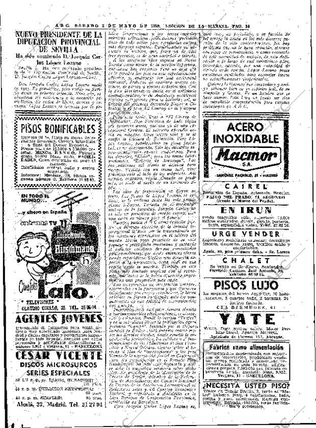 ABC MADRID 02-05-1959 página 34