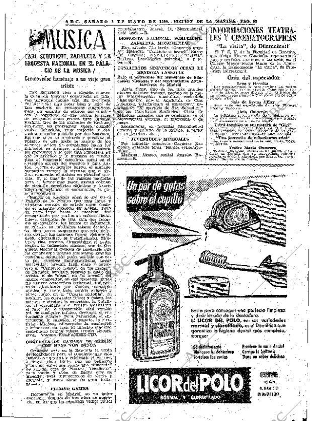 ABC MADRID 02-05-1959 página 63