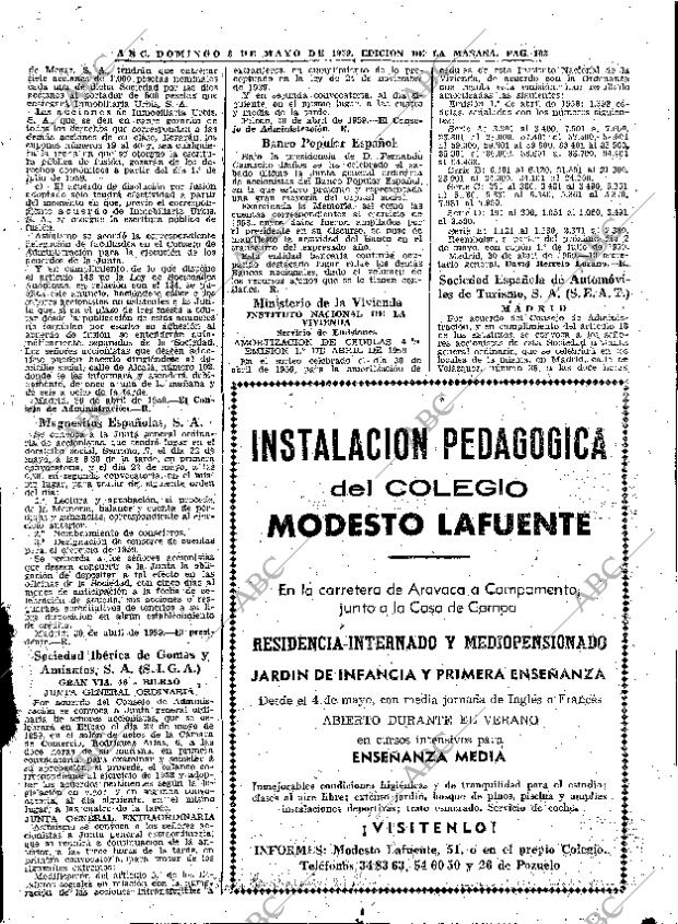 ABC MADRID 03-05-1959 página 103