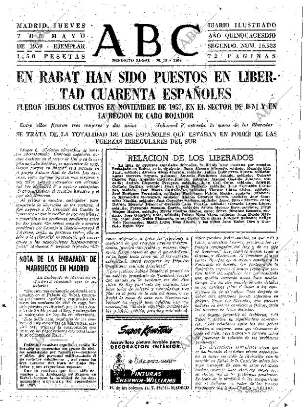 ABC MADRID 07-05-1959 página 31