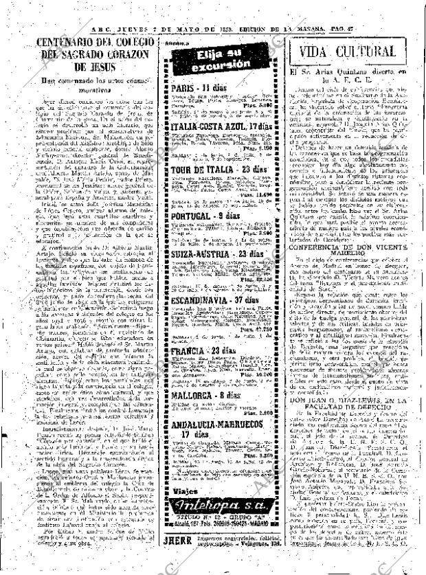 ABC MADRID 07-05-1959 página 47