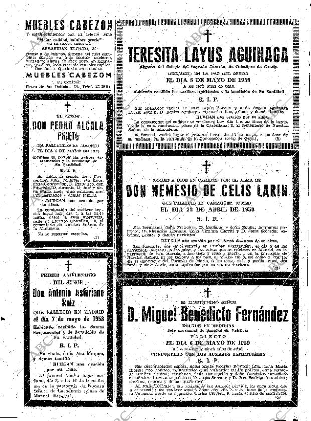 ABC MADRID 07-05-1959 página 69
